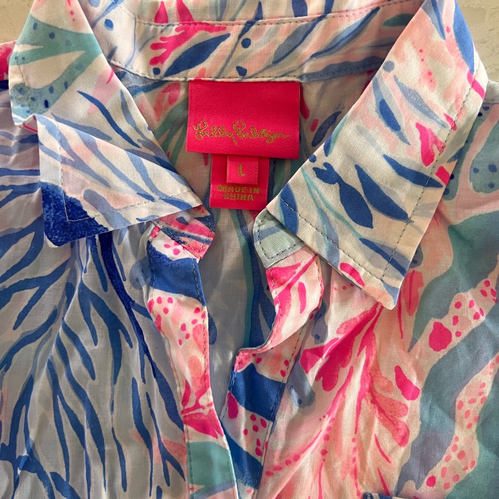 Lilly Pulitzer swim cover